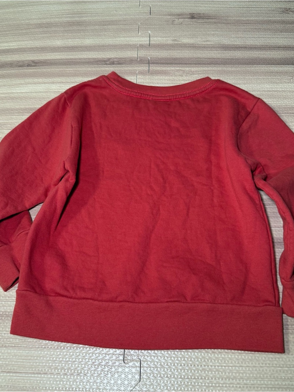 Disney Mickey Mouse Toddler Sweatshirt 4T Red Long Sleeve Boys Pullover - Picture 9 of 9